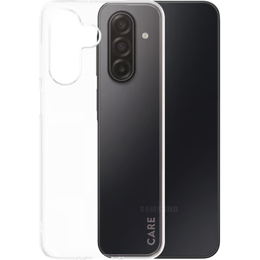Etui PanzerGlass CARE Fashion X-Ray: stylowa, ekologiczna ochrona odporna na wstrząsy, zarysowania i kompatybilna do Samsung Galaxy A17 5G, przezroczyste
